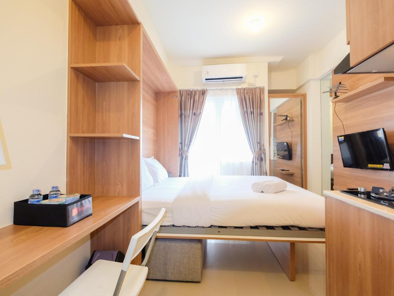 Modern Studio At Green Pramuka City Apartment Near To Shopping Center By Travelio Jakarta Exterior foto